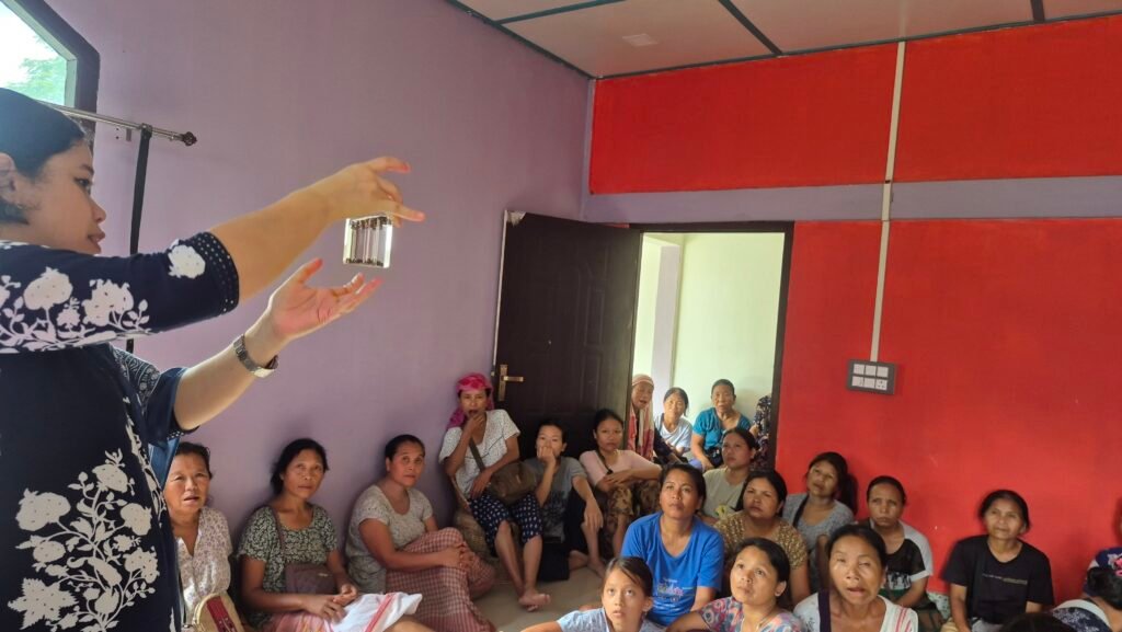 Training Programme-cum-Method Demonstration on Food Safety and Food Adulteration held at N. Leikul Village of Dima Hasao