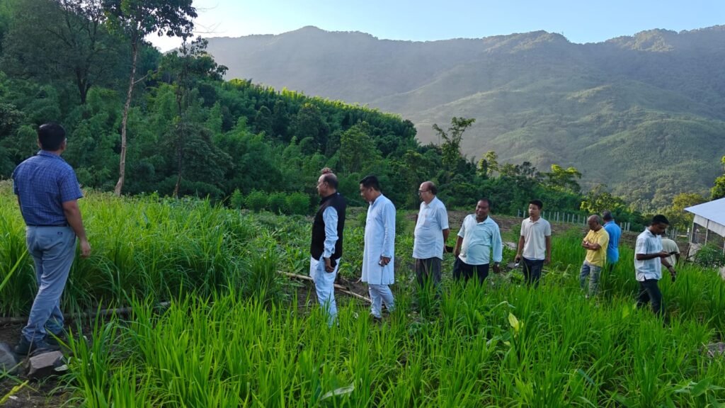 Hon’ble MLA and NCHAC MAC Visit KVK Dima Hasao; Laud Efforts Towards Promotion of Natural Farming, Sustainable Agriculture and Farmers’ Empowerment