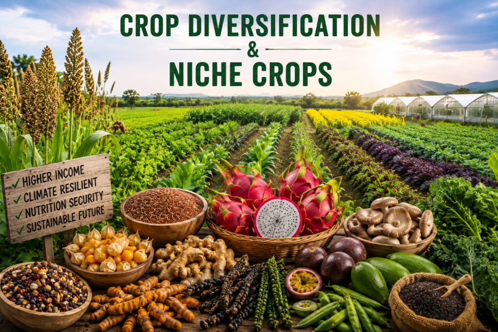 Crop Diversification and Niche Crops