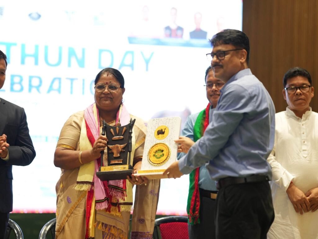 4th Mithun Day Celebrated in Haflong with Focus on Integrated Farming and Sectoral Development