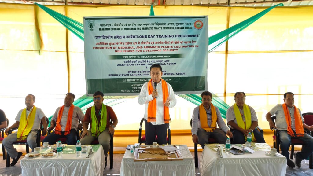 Medicinal & Aromatic Plants Cultivation Promoted for Livelihood Security in Dima Hasao